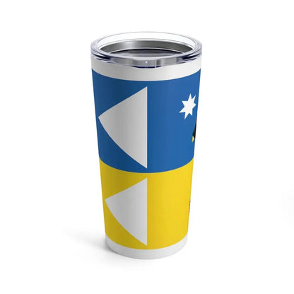Flag of Satakunta Finland - Tumbler 20oz - Go Mug Yourself
