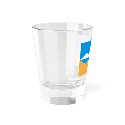 Flag of Satka Chelyabinsk oblast (Russia) Shot Glass 1.5oz - Go Mug Yourself