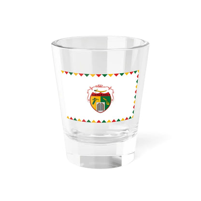Flag of Satorhely (Hungary) Shot Glass 1.5oz 1.5oz - Go Mug Yourself