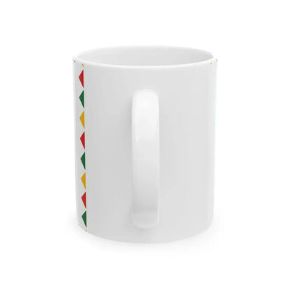 Flag of Satorhely (Hungary) White Coffee Mug - Go Mug Yourself
