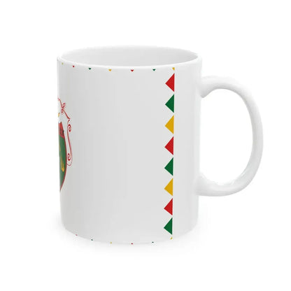 Flag of Satorhely (Hungary) White Coffee Mug - Go Mug Yourself