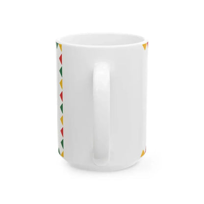Flag of Satorhely (Hungary) White Coffee Mug - Go Mug Yourself