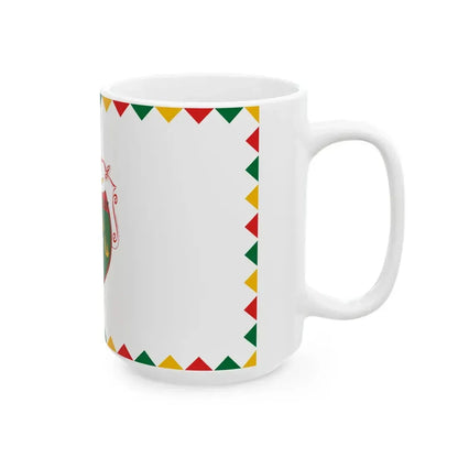 Flag of Satorhely (Hungary) White Coffee Mug - Go Mug Yourself