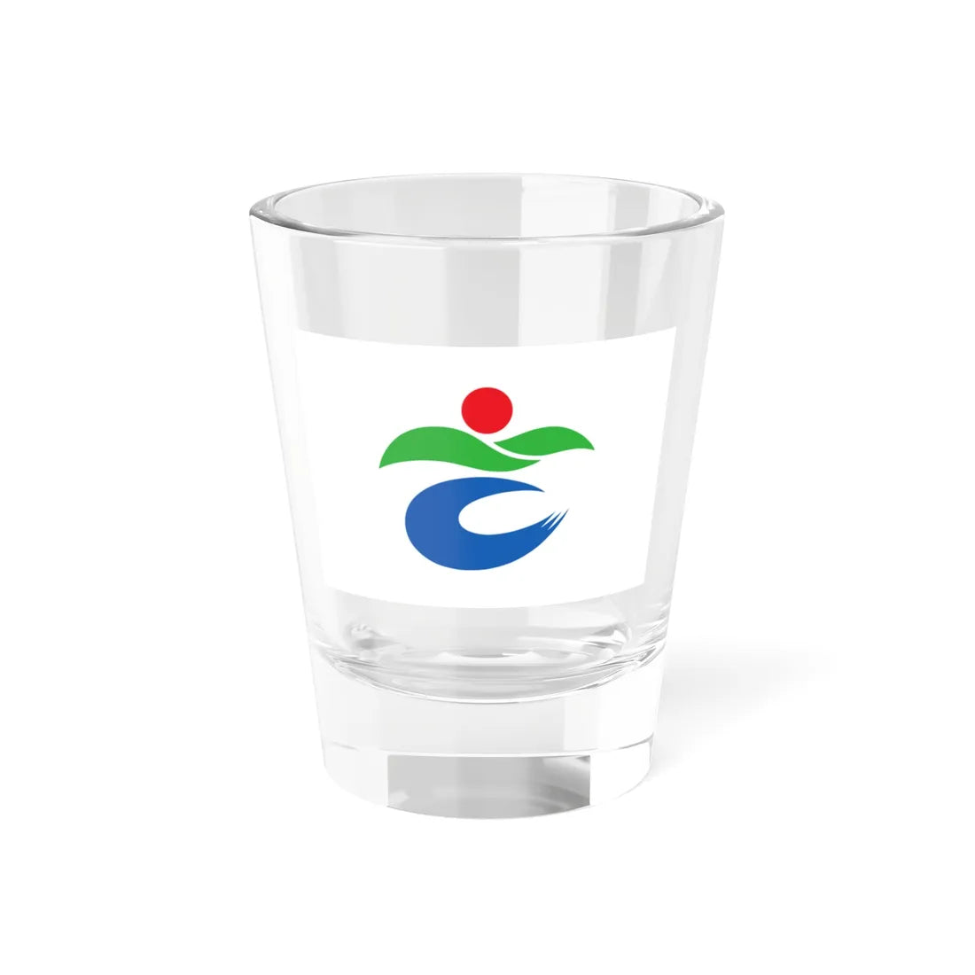 Flag of Satsuma Kagoshima (Japan) Shot Glass 1.5oz 1.5oz - Go Mug Yourself