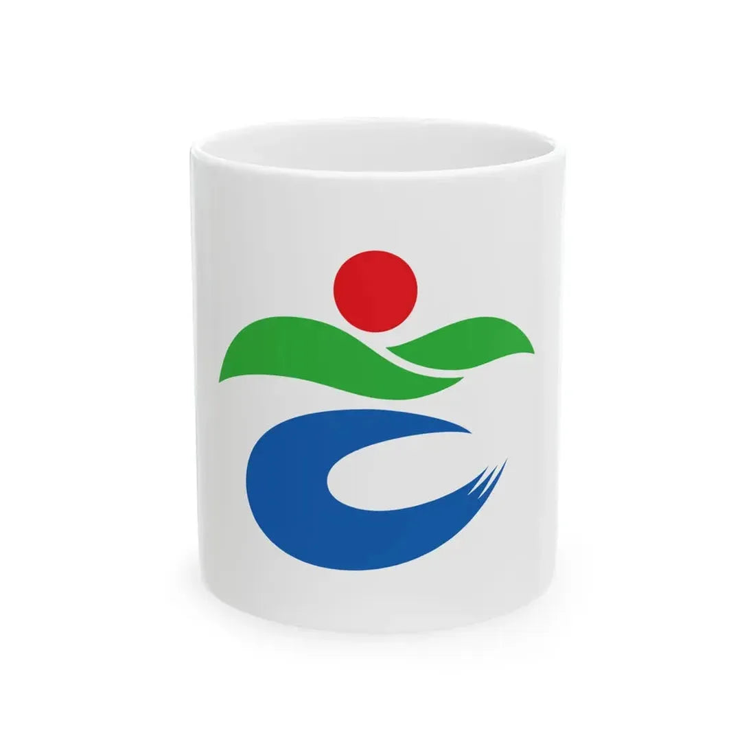 Flag of Satsuma Kagoshima (Japan) White Coffee Mug 11oz - Go Mug Yourself