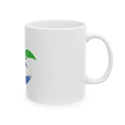 Flag of Satsuma Kagoshima (Japan) White Coffee Mug - Go Mug Yourself