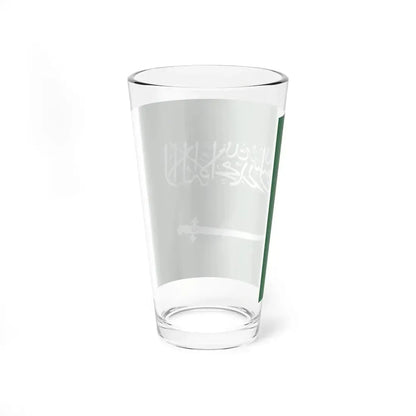 Flag of Saudi Arabia 1932-1934 (Saudi Arabia) Pint Glass 16oz - Go Mug Yourself