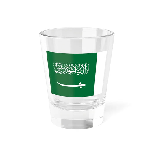 Flag of Saudi Arabia 1932-1934 (Saudi Arabia) Shot Glass 1.5oz 1.5oz - Go Mug Yourself