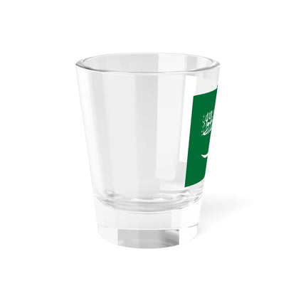 Flag of Saudi Arabia 1934-1938 (Saudi Arabia) Shot Glass 1.5oz - Go Mug Yourself