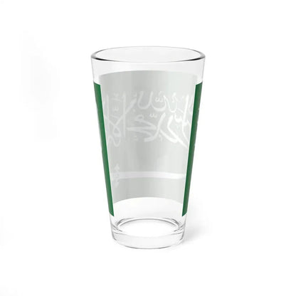 Flag of Saudi Arabia 1938-1973 (Saudi Arabia) Pint Glass 16oz - Go Mug Yourself
