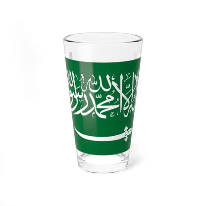 Flag of Saudi Arabia 1938 to 1973 (Saudi Arabia) Pint Glass 16oz 16oz - Go Mug Yourself