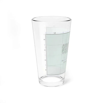 Flag of Saudi Arabia construction sheet (Saudi Arabia) Pint Glass 16oz - Go Mug Yourself