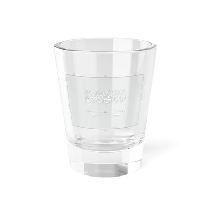 Flag of Saudi Arabia construction sheet (Saudi Arabia) Shot Glass 1.5oz 1.5oz - Go Mug Yourself