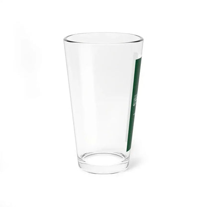Flag of Saudi Arabia Hanging (Saudi Arabia) Pint Glass 16oz - Go Mug Yourself