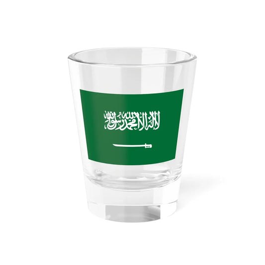 Flag of Saudi Arabia type 3 (Saudi Arabia) Shot Glass 1.5oz 1.5oz - Go Mug Yourself
