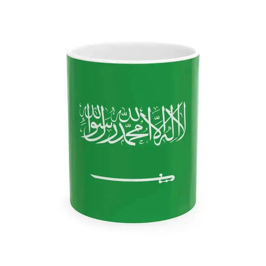 Flag of Saudi Arabia WFB 2004 (Saudi Arabia) White Coffee Mug 11oz - Go Mug Yourself