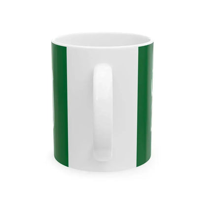 Flag of Saudi Arabia without sword (Saudi Arabia) White Coffee Mug - Go Mug Yourself