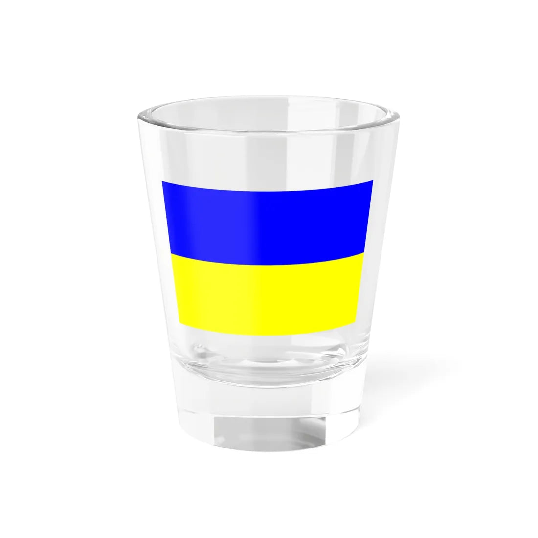 Flag of Saugues (France) Shot Glass 1.5oz 1.5oz - Go Mug Yourself