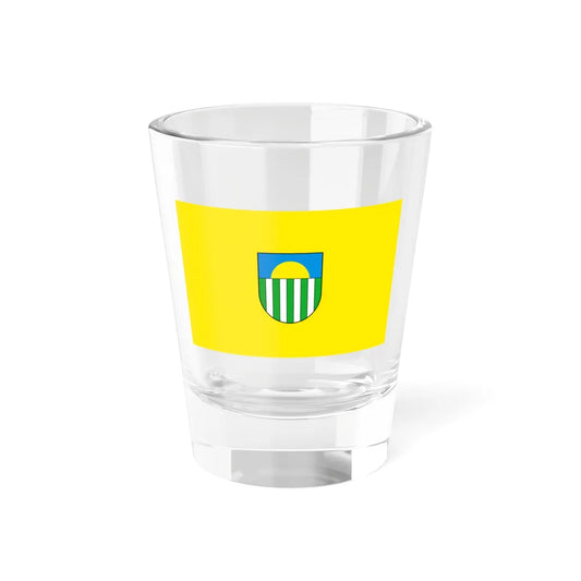 Flag of Saulkrasti (Latvia) Shot Glass 1.5oz 1.5oz - Go Mug Yourself
