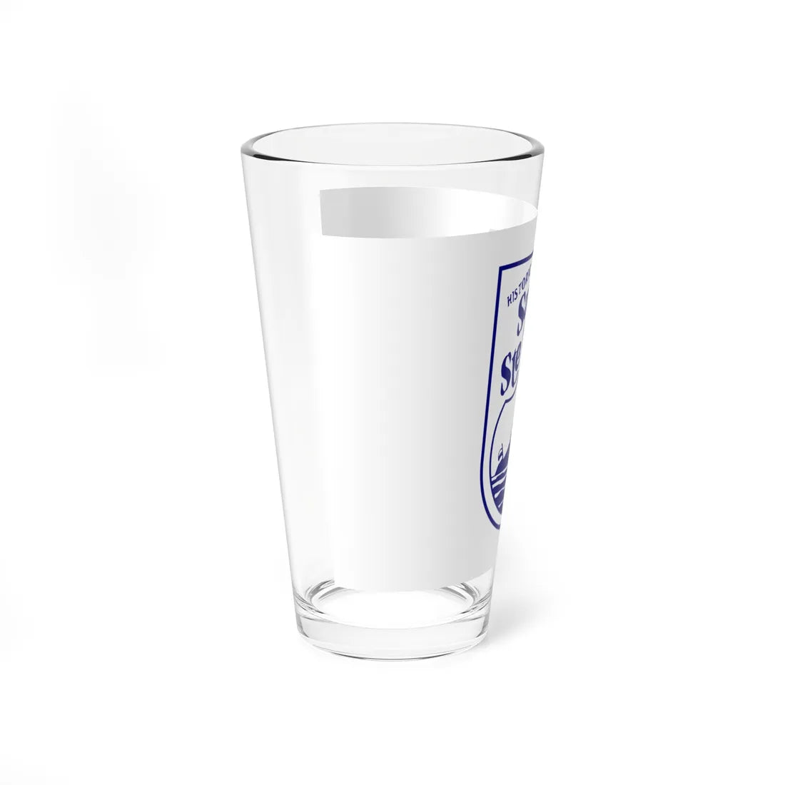 Flag of Sault Ste. Marie Michigan (United States) Pint Glass 16oz - Go Mug Yourself