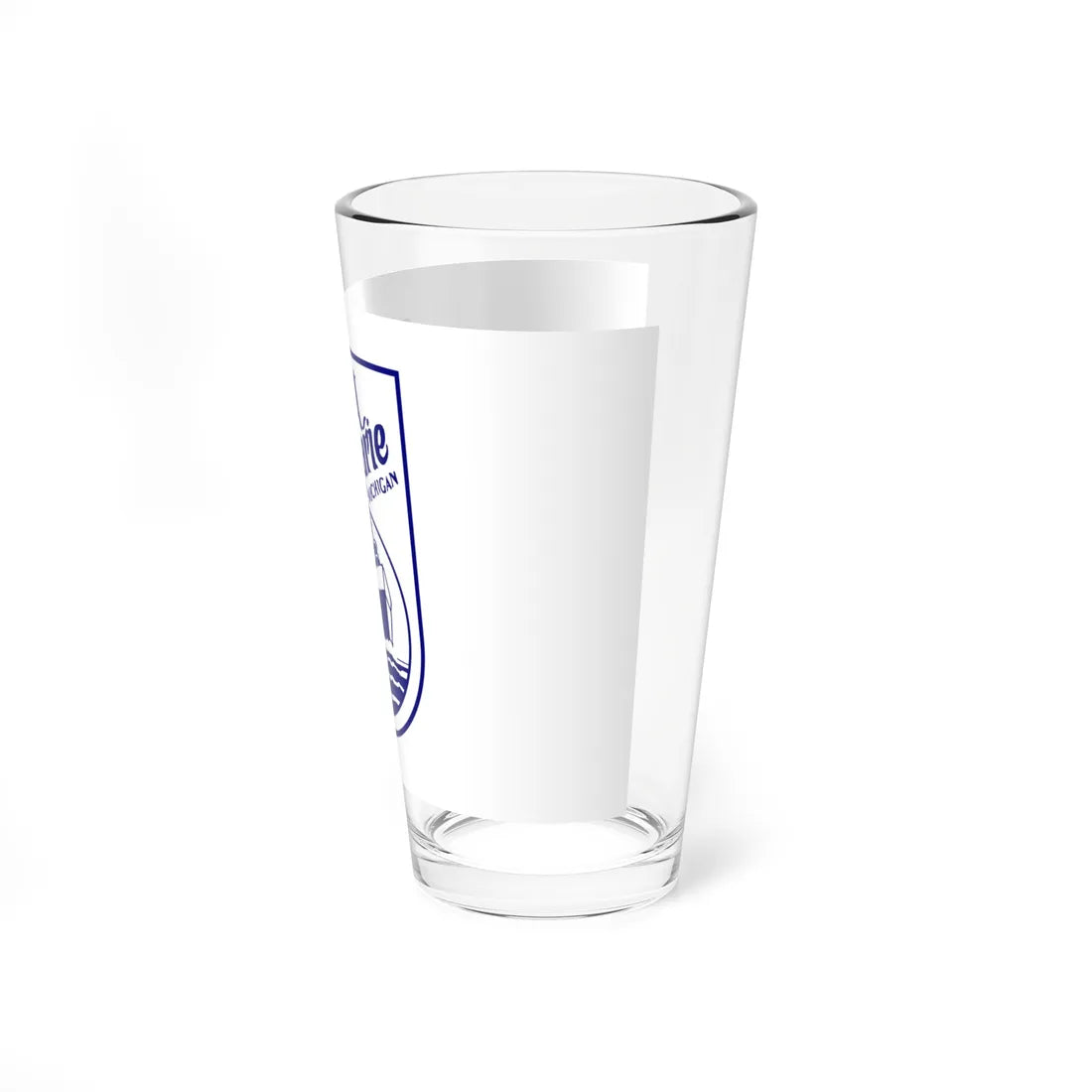 Flag of Sault Ste. Marie Michigan (United States) Pint Glass 16oz - Go Mug Yourself