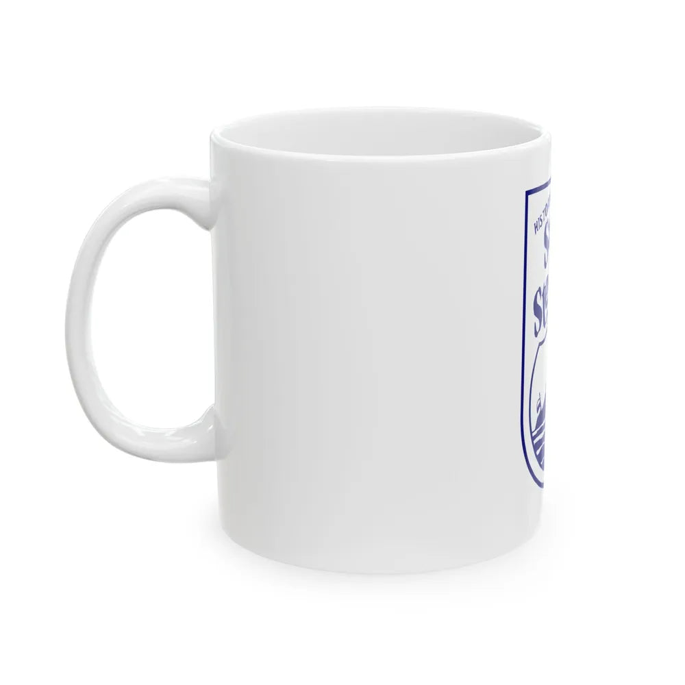 Flag of Sault Ste. Marie Michigan (United States) White Coffee Mug - Go Mug Yourself