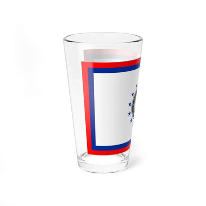 Flag of Savannah, Georgia - Pint Glass 16oz - Go Mug Yourself