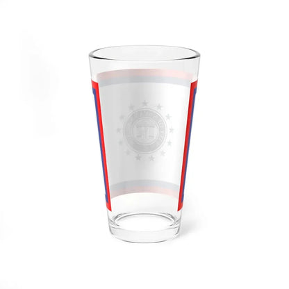 Flag of Savannah, Georgia - Pint Glass 16oz - Go Mug Yourself