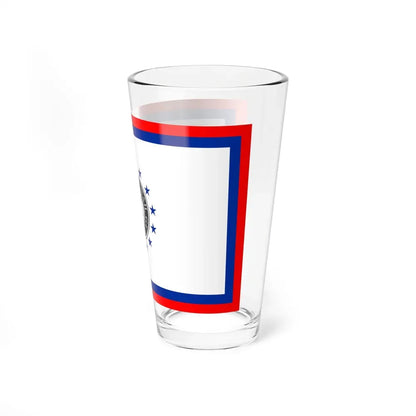 Flag of Savannah, Georgia - Pint Glass 16oz - Go Mug Yourself