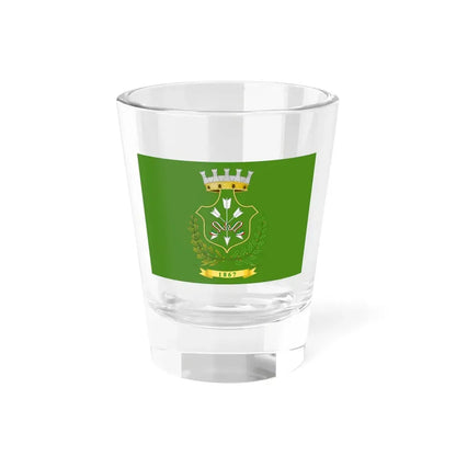 Flag of Saviano (Italy) Shot Glass 1.5oz 1.5oz - Go Mug Yourself