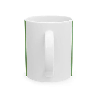 Flag of Saviano (Italy) White Coffee Mug - Go Mug Yourself