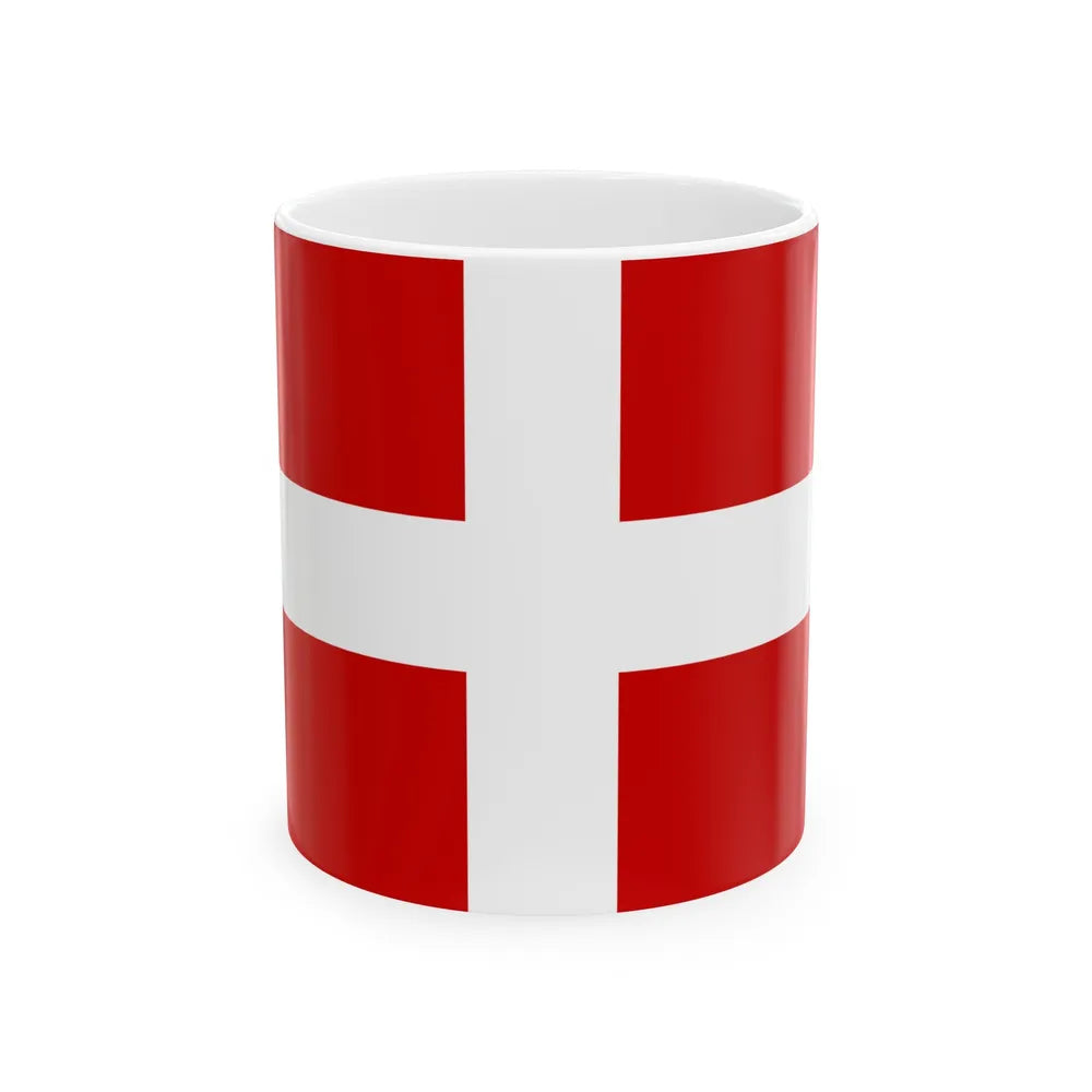 Flag of Savoie France - White Coffee Mug-11oz-Go Mug Yourself