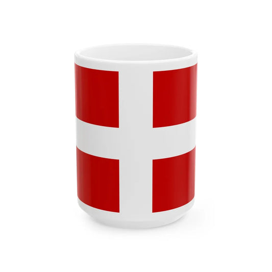 Flag of Savoie France - White Coffee Mug-15oz-Go Mug Yourself