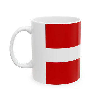 Flag of Savoie France - White Coffee Mug-Go Mug Yourself