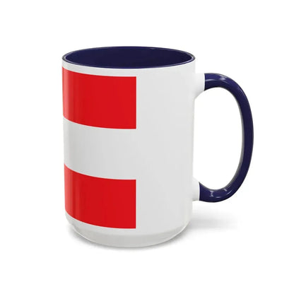 Flag of Savona Italy - Accent Coffee Mug - Go Mug Yourself