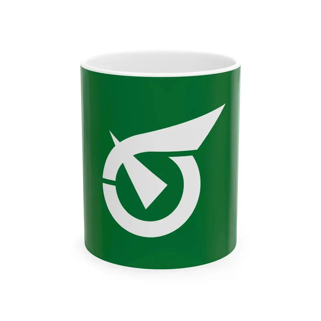 Flag of Sawara Fukuoka (Japan) White Coffee Mug 11oz - Go Mug Yourself