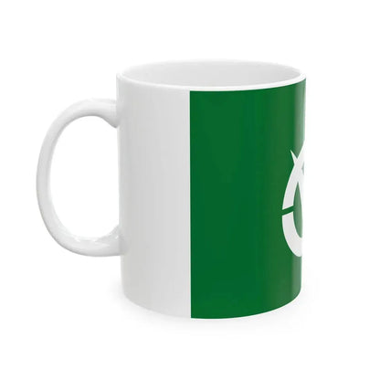 Flag of Sawara Fukuoka (Japan) White Coffee Mug - Go Mug Yourself