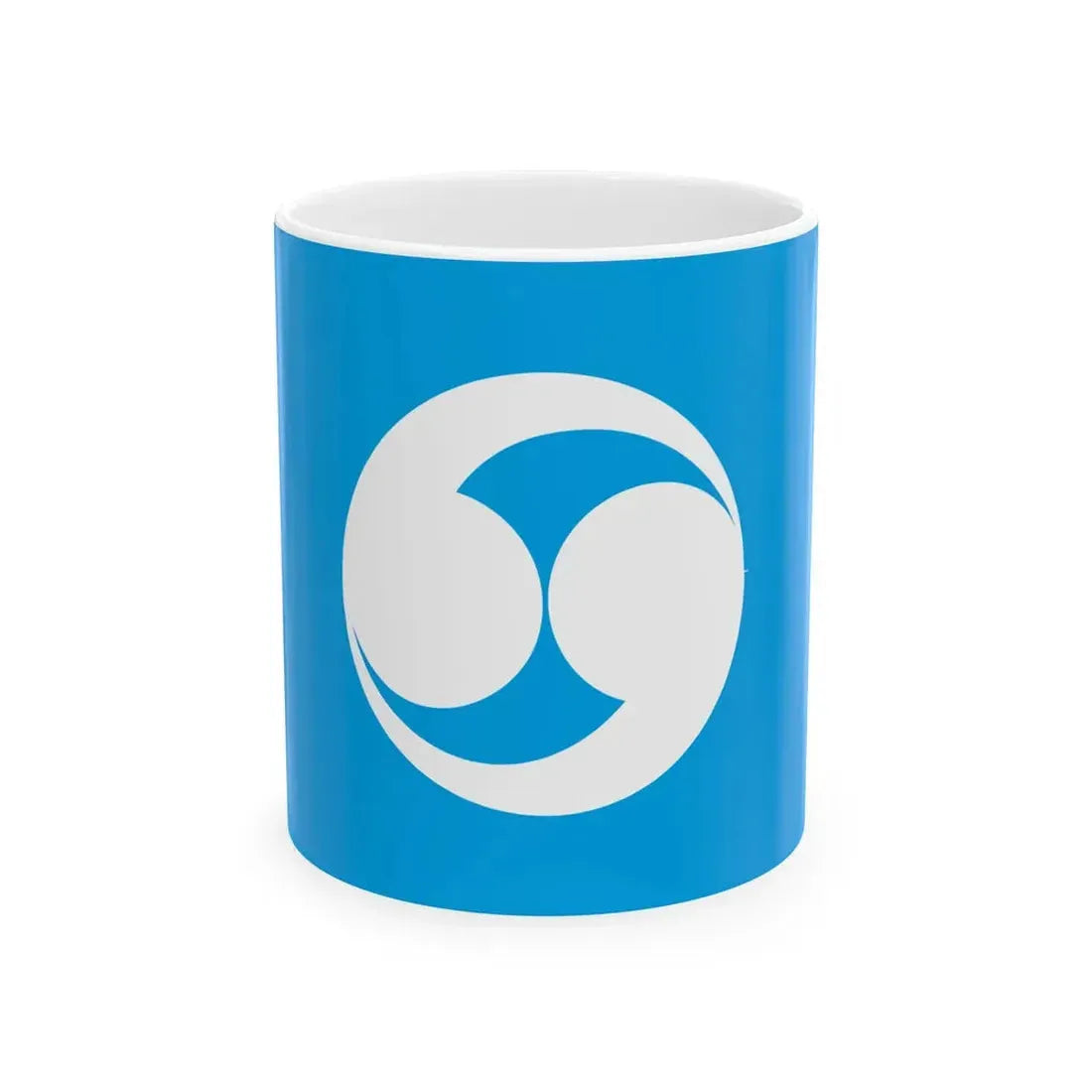 Flag of Sawara Hokkaido 1917-2005 (Japan) White Coffee Mug 11oz - Go Mug Yourself