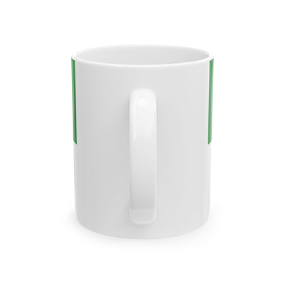 Flag of Saxe-Altenburg 1893-1918 (Germany) White Coffee Mug-Go Mug Yourself