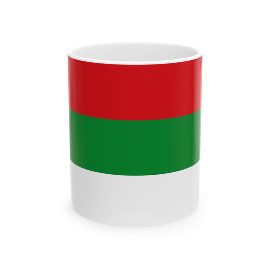 Flag of Saxe-Hildburghausen until 1815 (Germany) White Coffee Mug-11oz-Go Mug Yourself