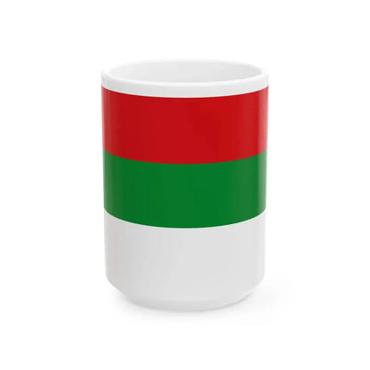 Flag of Saxe-Hildburghausen until 1815 (Germany) White Coffee Mug 15oz - Go Mug Yourself