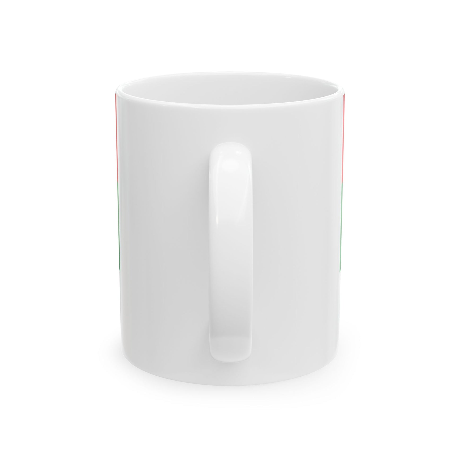 Flag of Saxe-Hildburghausen until 1815 (Germany) White Coffee Mug-Go Mug Yourself