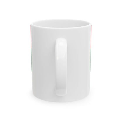 Flag of Saxe-Hildburghausen until 1815 (Germany) White Coffee Mug-Go Mug Yourself