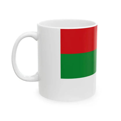 Flag of Saxe-Hildburghausen until 1815 (Germany) White Coffee Mug - Go Mug Yourself