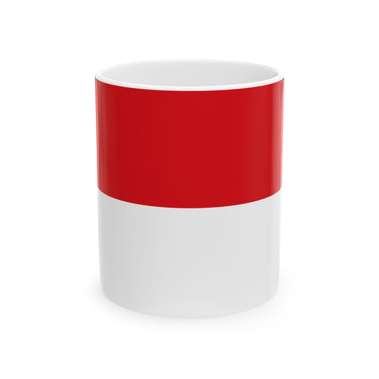 Flag of Saxe-Meiningen until 1818 (Germany) White Coffee Mug-11oz-Go Mug Yourself