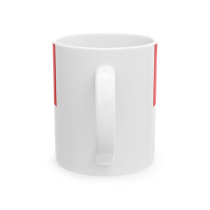 Flag of Saxe-Meiningen until 1818 (Germany) White Coffee Mug-Go Mug Yourself