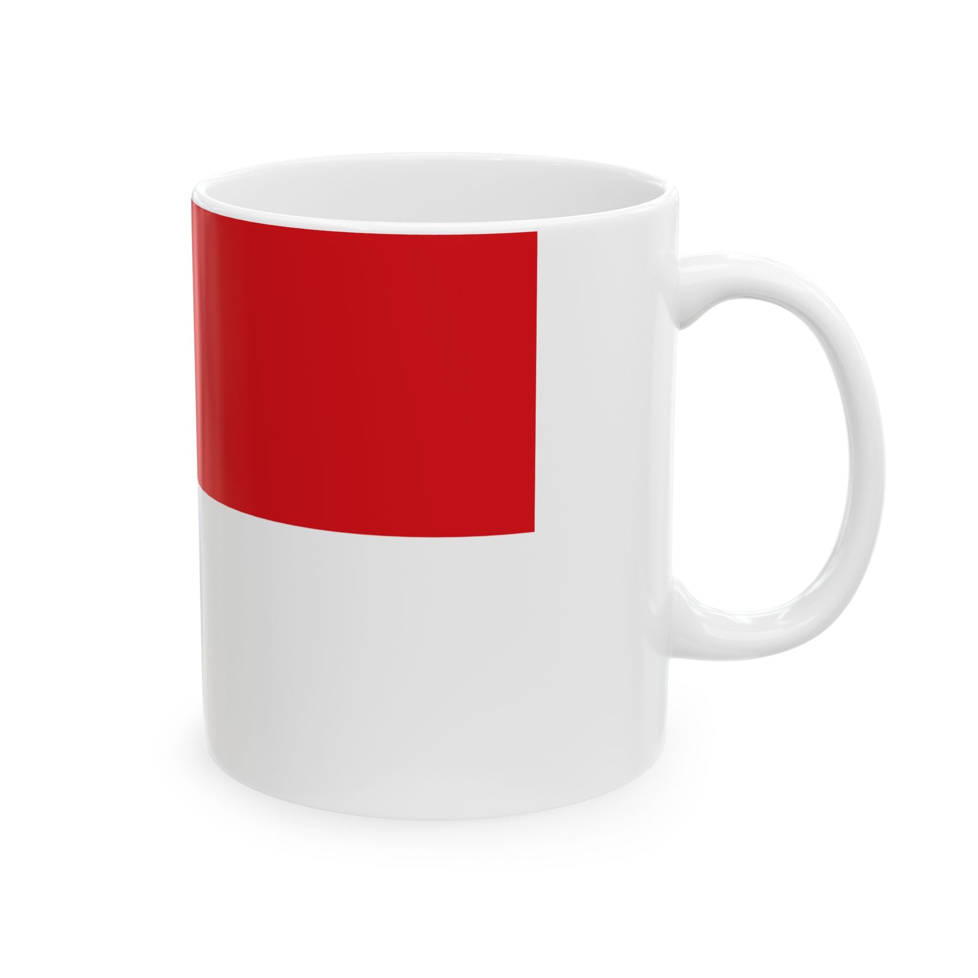 Flag of Saxe-Meiningen until 1818 (Germany) White Coffee Mug-Go Mug Yourself