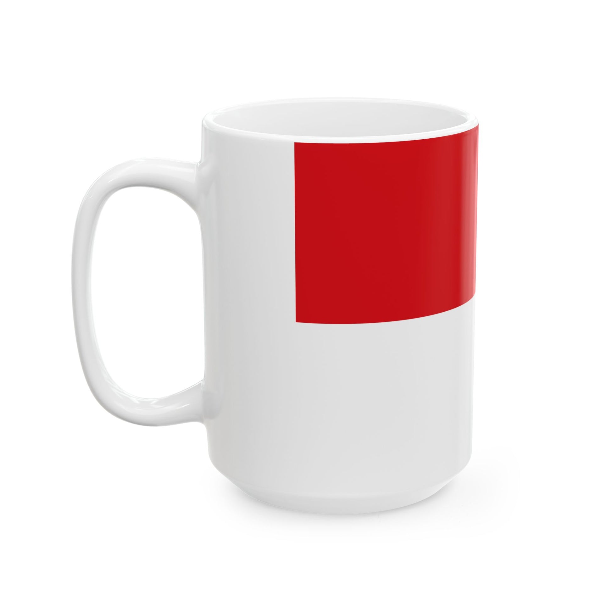 Flag of Saxe-Meiningen until 1818 (Germany) White Coffee Mug-Go Mug Yourself