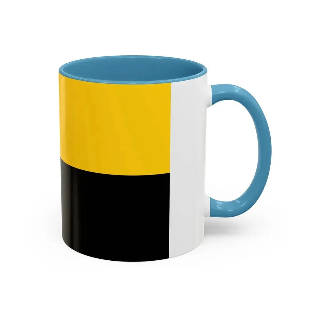 Flag of Saxony Anhalt Germany - Accent Coffee Mug - Go Mug Yourself