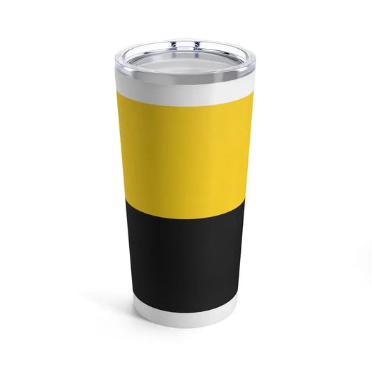 Flag of Saxony Anhalt Germany - Tumbler 20oz 20oz - Go Mug Yourself